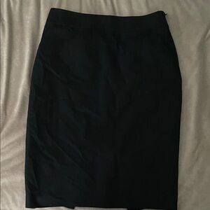 Ann Taylor Classic Black Pencil Skirt